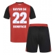 Bayer Leverkusen Victor Boniface #22 Replike Domaci Dres za djecu 2024-25 Kratak Rukav (+ Kratke hlače)